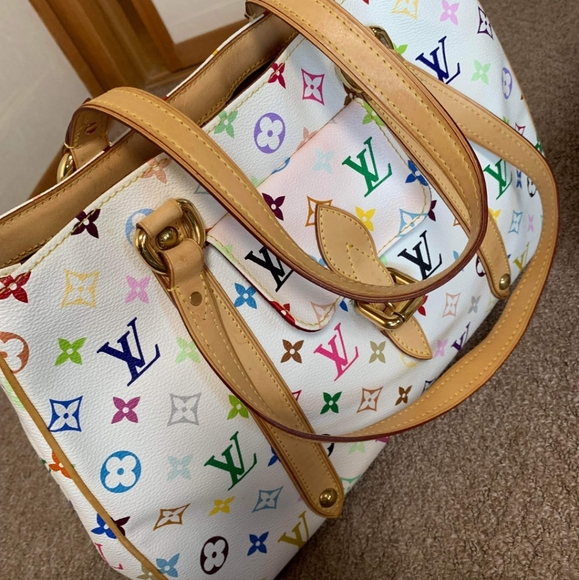 LV White Multicolor AURELIA - Picture 2 of 16